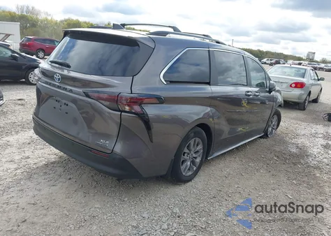 2024 Toyota Sienna Xle из США, поврежденный, VIN 5TDYSKFC5RS126701